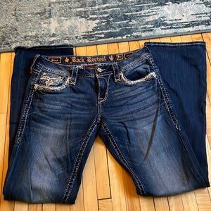 Rock Revival jeans. Dark wash. Size 27